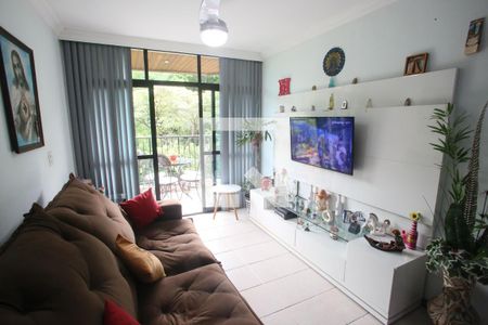 Sala de apartamento à venda com 3 quartos, 85m² em Pechincha, Rio de Janeiro