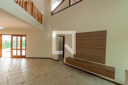 Sala de TV/Lareira  de casa de condomínio para alugar com 4 quartos, 19m² em Colinas do Ermitage (sousas), Campinas