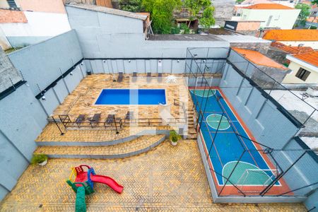 Vista da Sacada de apartamento à venda com 2 quartos, 60m² em Vila Mascote, São Paulo