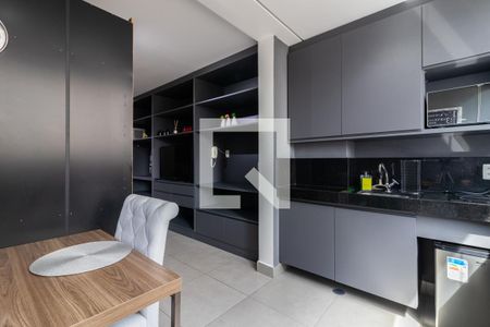 Cozinha de kitnet/studio para alugar com 1 quarto, 30m² em Vila Olímpia, São Paulo