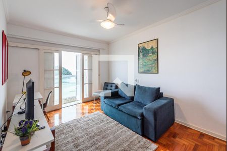 Sala de apartamento para alugar com 1 quarto, 73m² em José Menino, Santos