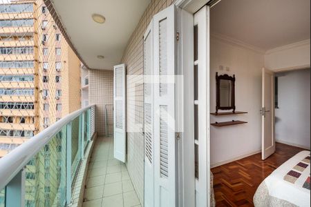 Varanda de apartamento para alugar com 1 quarto, 73m² em José Menino, Santos