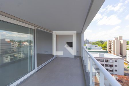 Varanda e Churrasqueira de apartamento à venda com 3 quartos, 151m² em Morro do Espelho, São Leopoldo