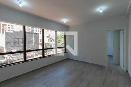 Sala de apartamento à venda com 1 quarto, 60m² em Santo Agostinho, Belo Horizonte