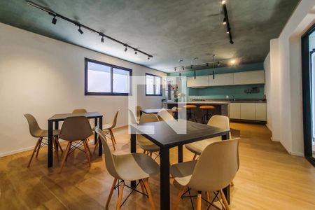 Apartamento à venda com 25m², 1 quarto e sem vagaÁrea comum - Salão de festas