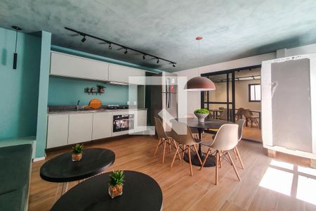 Apartamento à venda com 25m², 1 quarto e sem vagaÁrea comum - Salão de festas