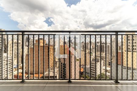 Varanda de kitnet/studio à venda com 1 quarto, 31m² em República, São Paulo