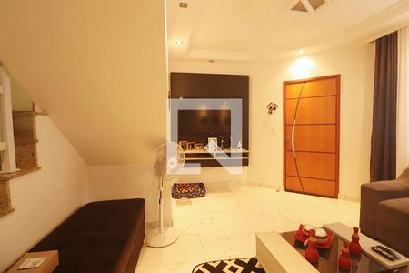 Sala de casa à venda com 3 quartos, 127m² em Parque Erasmo Assunção, Santo André