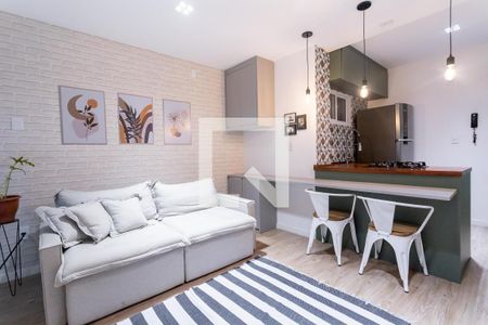 Sala de apartamento à venda com 2 quartos, 60m² em Lapa, Rio de Janeiro