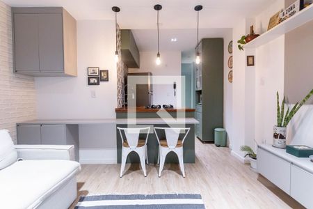 Sala de apartamento à venda com 2 quartos, 60m² em Lapa, Rio de Janeiro