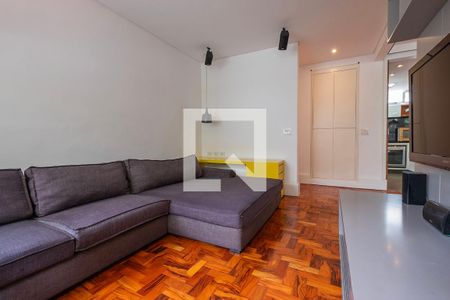 Sala de TV de apartamento para alugar com 2 quartos, 159m² em Jardim Paulista, São Paulo