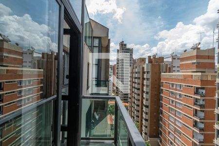 Varanda Sala de Estar de apartamento para alugar com 2 quartos, 65m² em Cambuí, Campinas