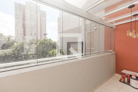 Varanda da Sala de apartamento para alugar com 2 quartos, 57m² em Vila Bela Vista (zona Norte), São Paulo