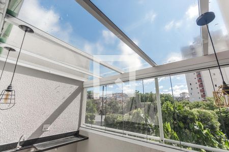 Varanda da Sala de apartamento para alugar com 2 quartos, 57m² em Vila Bela Vista (zona Norte), São Paulo