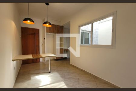 Sala de apartamento à venda com 2 quartos, 80m² em Vila Linda, Santo André