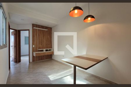 Sala de apartamento à venda com 2 quartos, 80m² em Vila Linda, Santo André