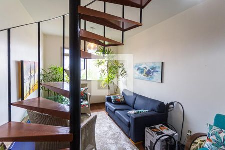 Sala de apartamento para alugar com 3 quartos, 180m² em Graça, Belo Horizonte