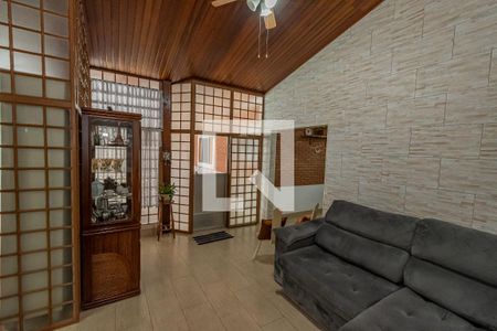 Sala de Estar/Jantar de casa de condomínio à venda com 4 quartos, 205m² em Loteamento Caminhos de San Conrado (sousas), Campinas