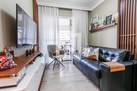 Sala de apartamento à venda com 2 quartos, 69m² em Chácara Seis de Outubro, São Paulo