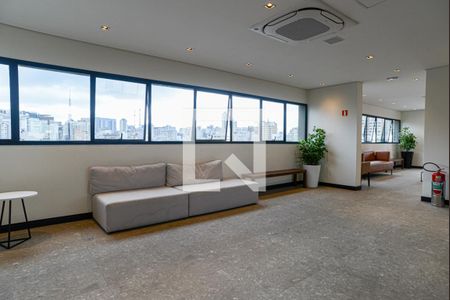 Studio para alugar com 17m², 1 quarto e sem vagaÁrea comum - Salão de festas