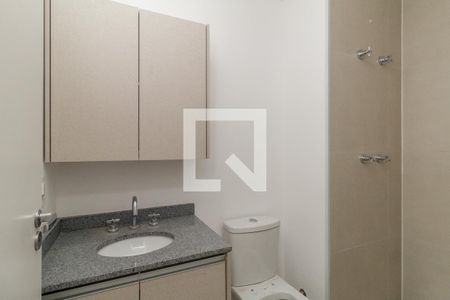 Banheiro de kitnet/studio à venda com 1 quarto, 24m² em Centro Histórico de São Paulo, São Paulo