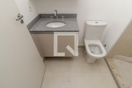 Banheiro de kitnet/studio à venda com 1 quarto, 24m² em Centro Histórico de São Paulo, São Paulo