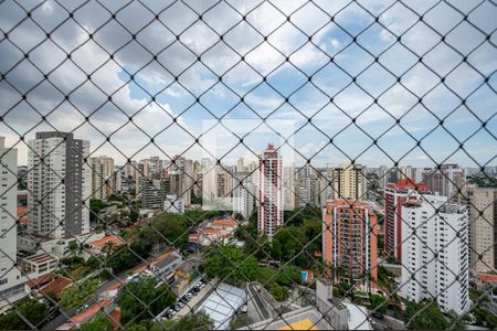 Vista da Sacada de apartamento à venda com 2 quartos, 108m² em Vila Alexandria, São Paulo