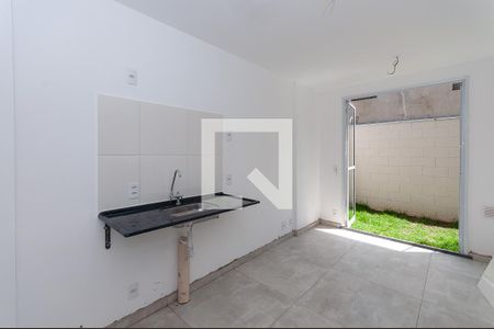 Sala/ Cozinha de apartamento à venda com 1 quarto, 37m² em Água Branca, São Paulo
