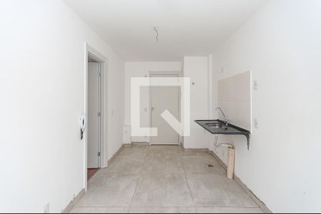 Sala/ Cozinha de apartamento para alugar com 1 quarto, 37m² em Água Branca, São Paulo