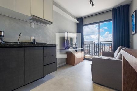 Sala/Cozinha de apartamento para alugar com 1 quarto, 30m² em Sumaré, São Paulo