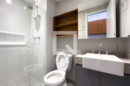 Banheiro de apartamento para alugar com 1 quarto, 26m² em Vila Mariana, São Paulo