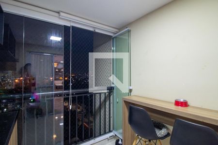 Varanda da Sala de apartamento à venda com 2 quartos, 55m² em Vila Sao Rafael, Guarulhos