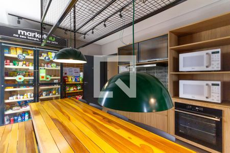 Studio para alugar com 18m², 1 quarto e sem vaga Studio para alugar com 18m², 1 quarto e sem vagaCozinha Compartilhada
