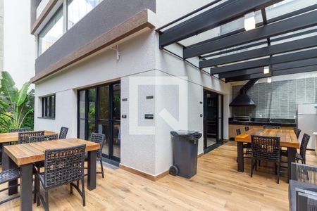 Studio para alugar com 18m², 1 quarto e sem vaga Studio para alugar com 18m², 1 quarto e sem vagaÁrea comum - Churrasqueira