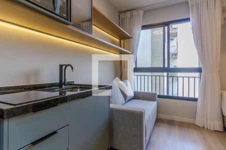 Studio Cozinha de kitnet/studio para alugar com 1 quarto, 18m² em Perdizes, São Paulo