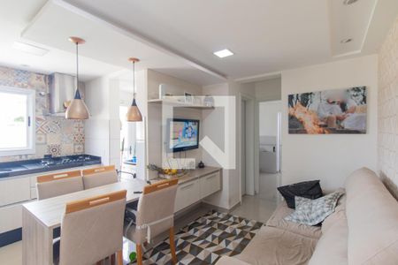Sala de apartamento para alugar com 2 quartos, 80m² em Ouro Fino, São José dos Pinhais