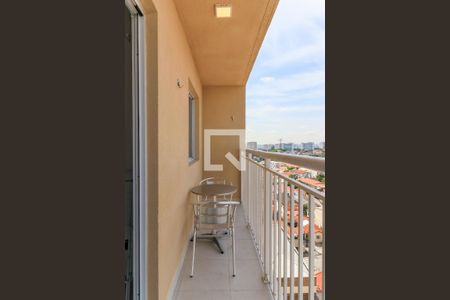 Varanda da Sala de apartamento para alugar com 1 quarto, 31m² em Vila das Belezas, São Paulo