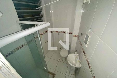 Banheiro de kitnet/studio à venda com 1 quarto, 26m² em Centro, Rio de Janeiro