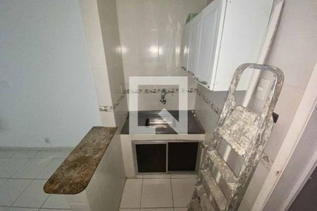 Cozinha de kitnet/studio à venda com 1 quarto, 26m² em Centro, Rio de Janeiro