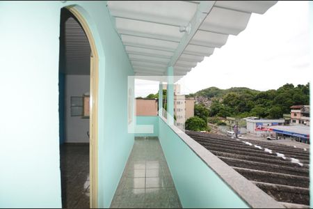 Varanda da Sala de casa para alugar com 1 quarto, 50m² em Praça Seca, Rio de Janeiro