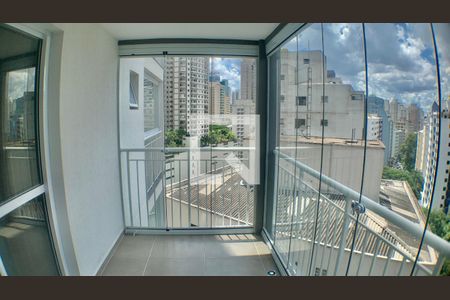 Varanda do Studio de apartamento para alugar com 1 quarto, 31m² em Vila Mariana, São Paulo