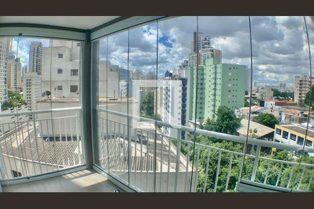 Varanda do Studio de apartamento para alugar com 1 quarto, 31m² em Vila Mariana, São Paulo