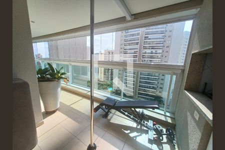 Varanda da Sala de apartamento à venda com 3 quartos, 193m² em Vila Suzana, São Paulo