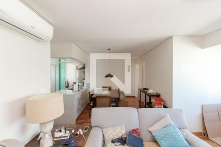 Sala de apartamento para alugar com 2 quartos, 65m² em Chácara Santo Antônio (zona Sul), São Paulo