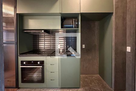 Studio para alugar com 25m², 1 quarto e sem vagaCozinha