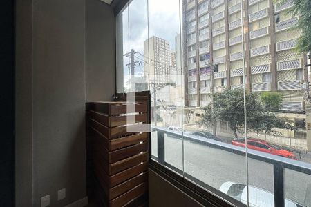 Studio para alugar com 25m², 1 quarto e sem vagaVaranda
