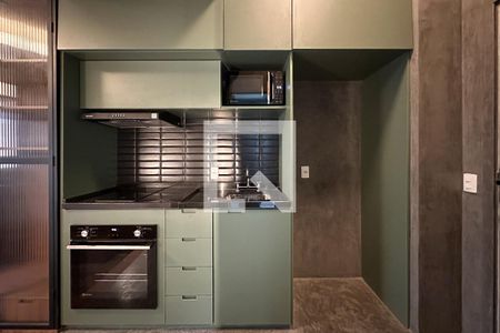 Studio para alugar com 25m², 1 quarto e sem vagaCozinha