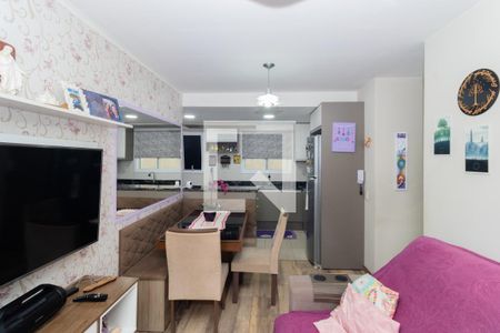 Sala de apartamento para alugar com 2 quartos, 49m² em Olaria, Canoas