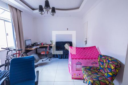 Sala de apartamento à venda com 2 quartos, 62m² em Monte Carmelo, Belo Horizonte