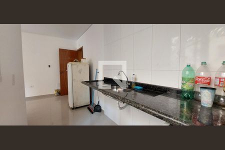 Cozinha de apartamento à venda com 2 quartos, 55m² em Vila Helena, Santo André
